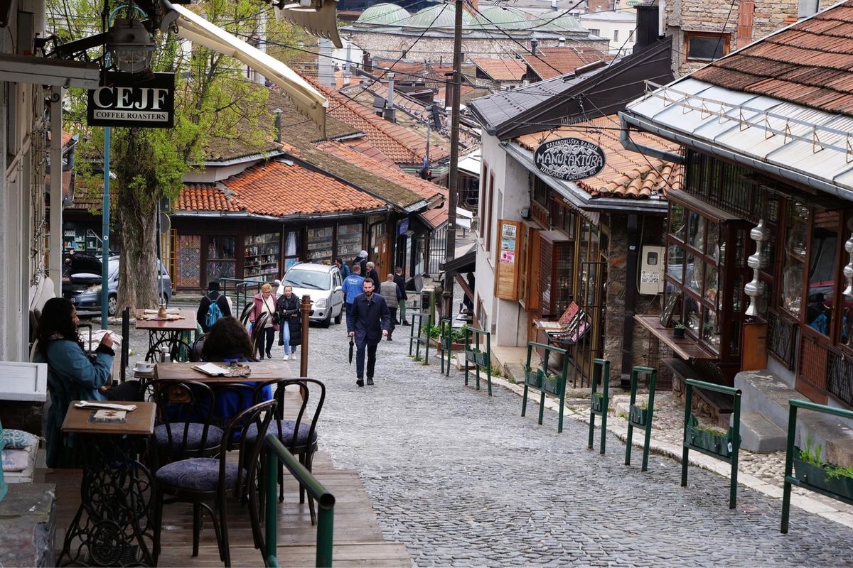 サラエボの旧市街