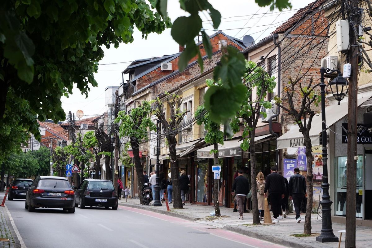 プリズレンの街並み