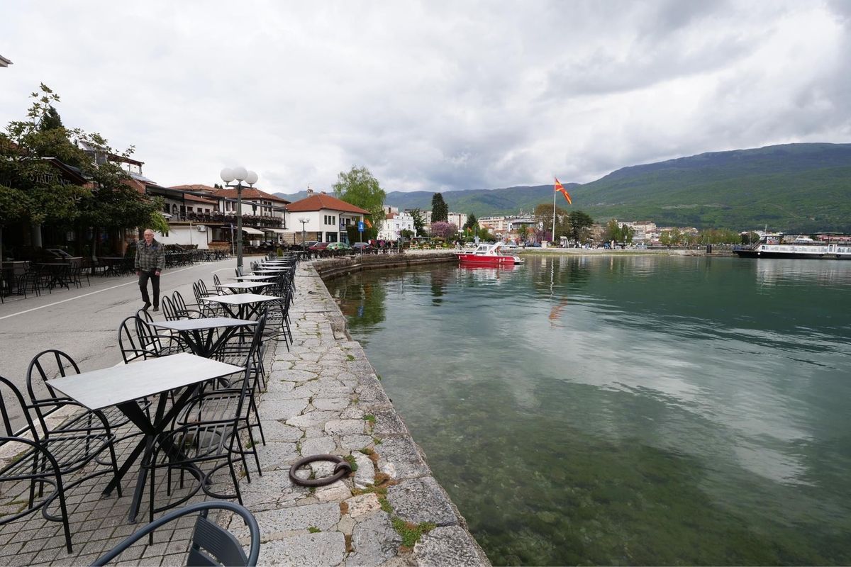 オフリドの街並み