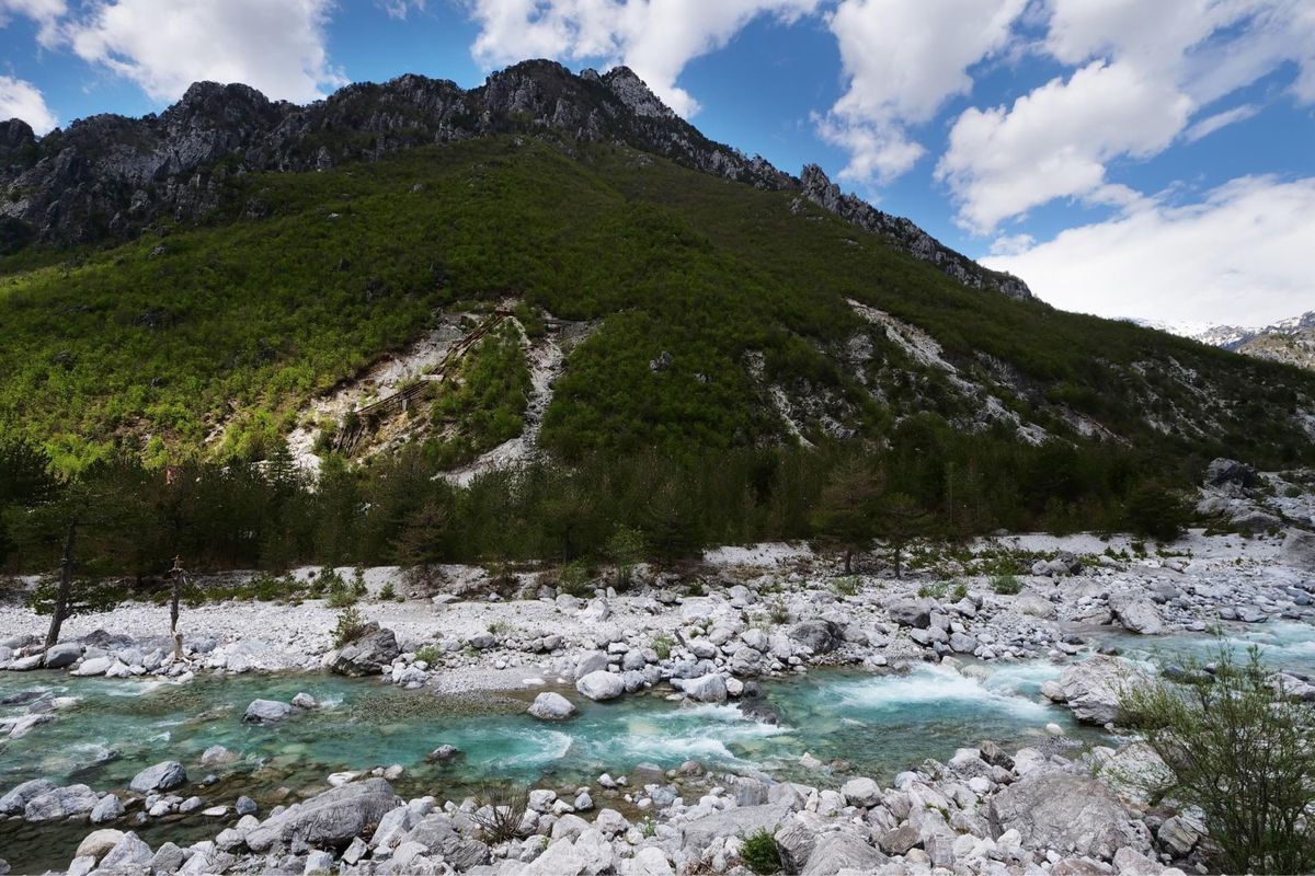 トレッキング中の風景