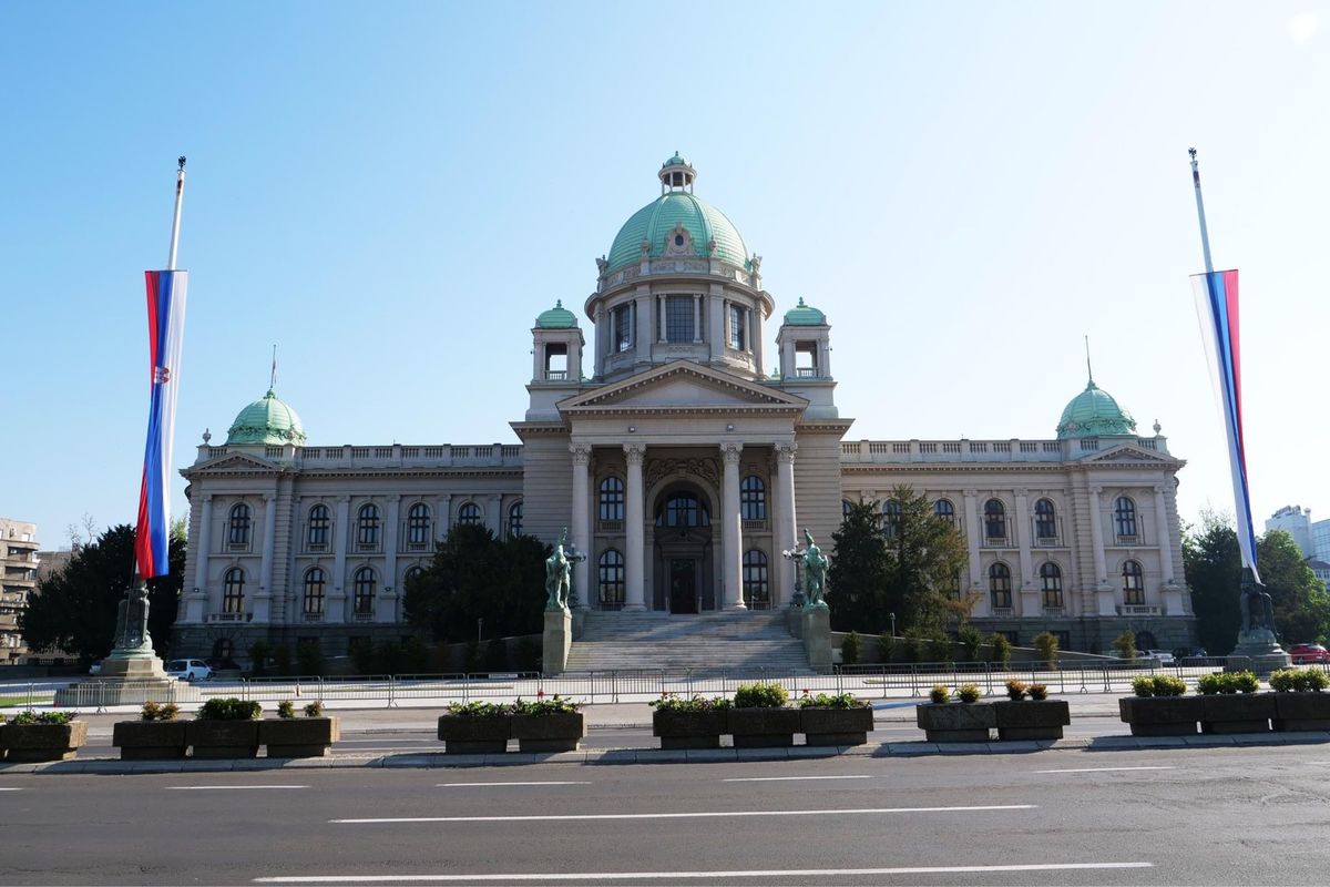 ベオグラードの象徴的建物