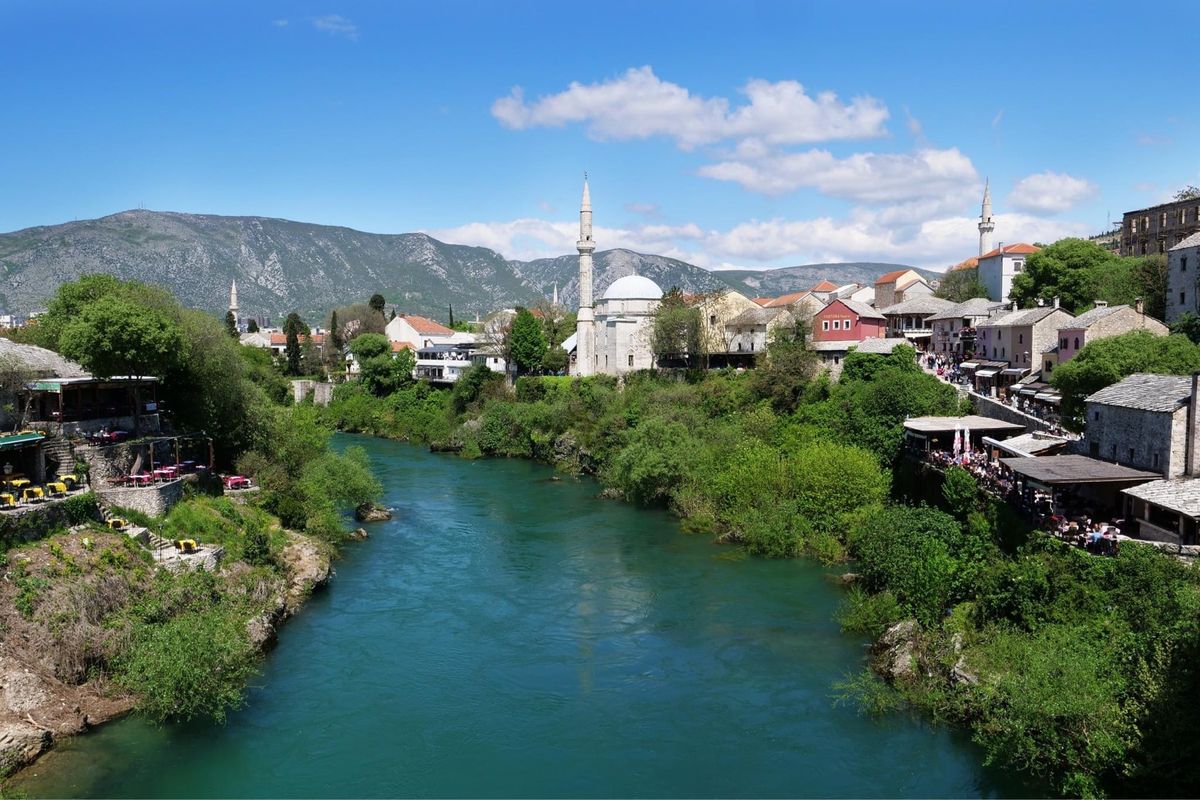 モスタールの町