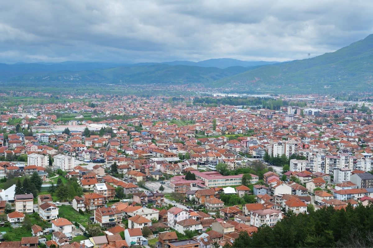 オフリドの街並み