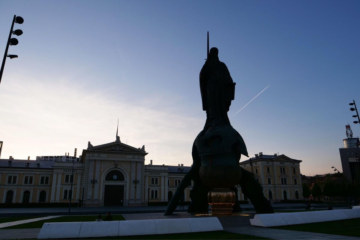 ベオグラードの象徴的建物