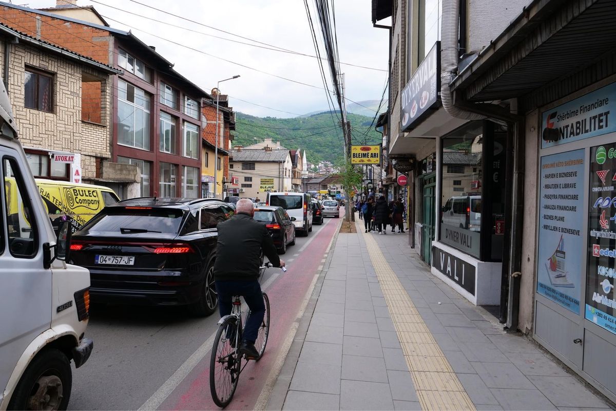 プリズレンの街並み