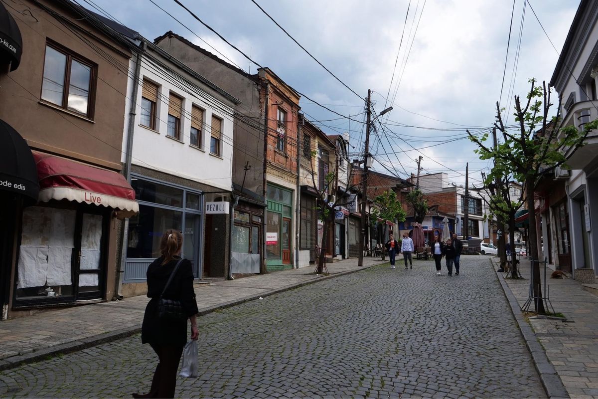 プリズレンの街並み