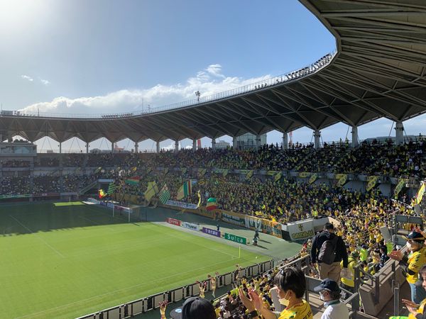 日本・千葉県「ジェフ　vs東京ヴェルディatフクアリ」の写真：勝ったよ！