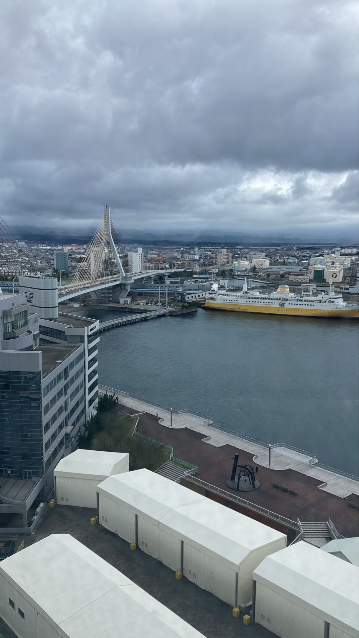 暴風雨の中、何とか完走