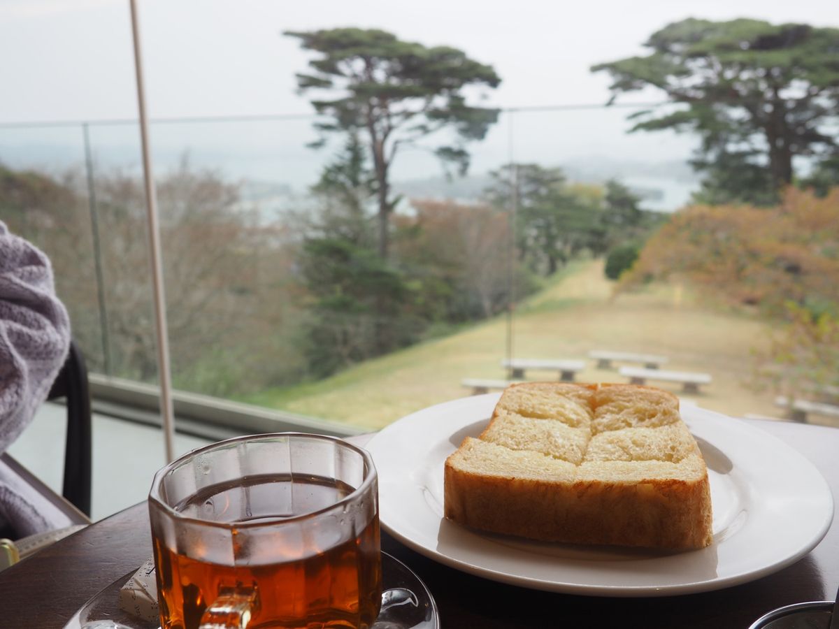 レモンタルト、シュガートースト美味しい✨
松島を見渡すロケーションも最高👏