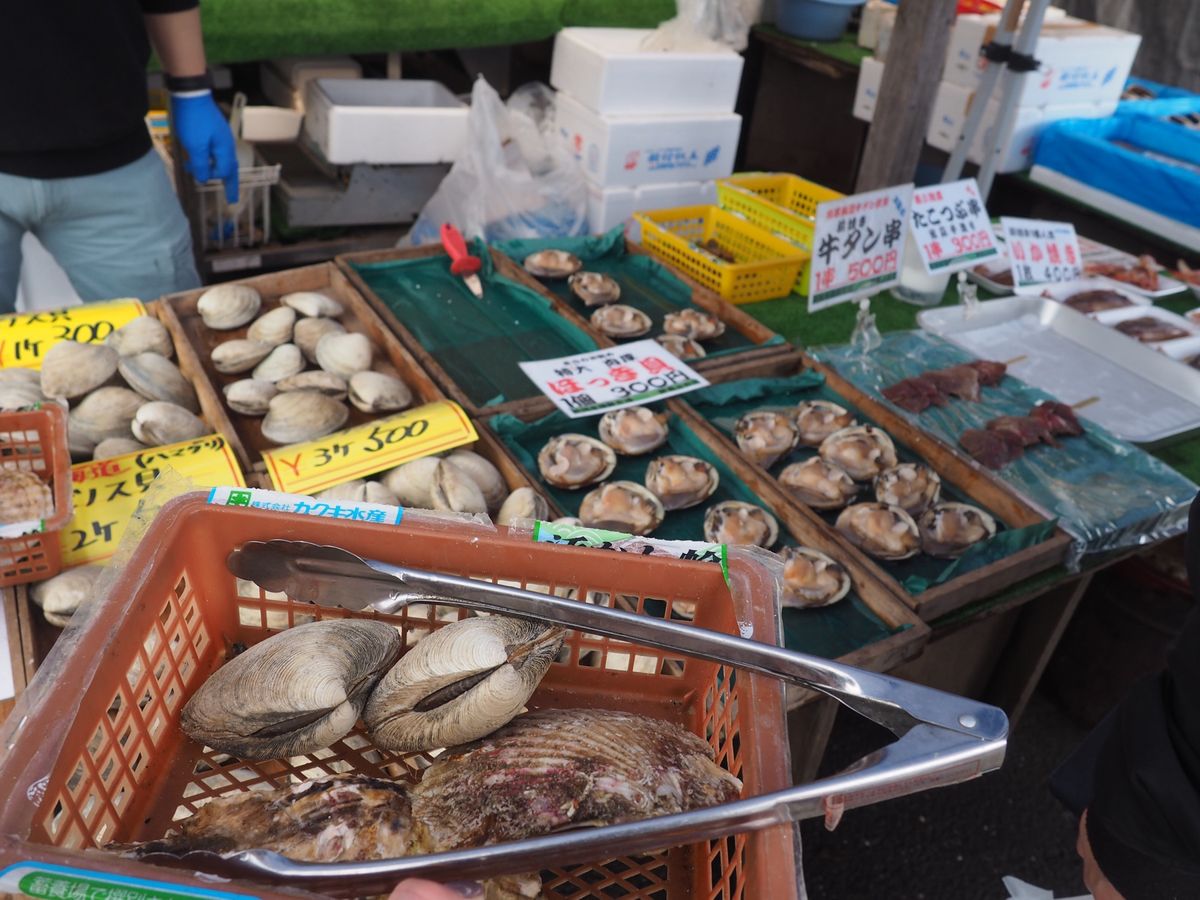 海鮮がすごく美味しい！
日曜日の朝はせりにも参加できる✨