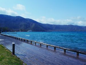 十和田湖、十和田神社