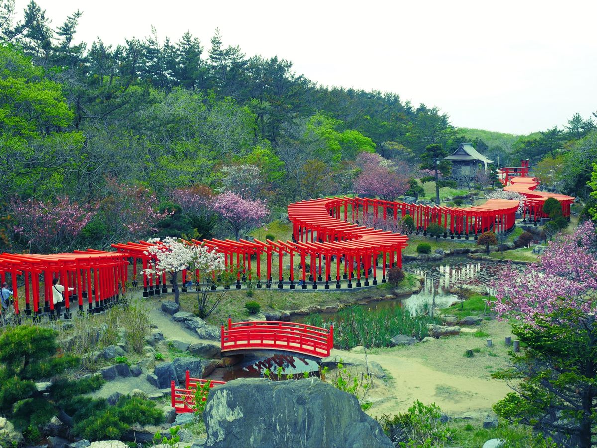 高山稲荷神社＆鶴の舞橋