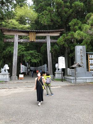 熊野古道　本宮
パワースポット