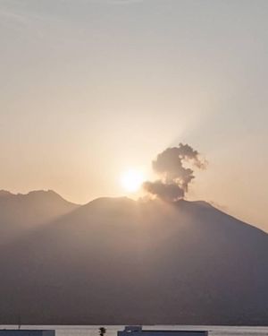 ダイアモンド富士ならぬダイアモンド桜島🌋
気がついたら桜島のの写真ばかり撮...