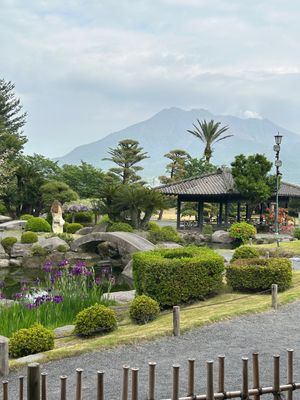 鹿児島　名勝仙巌園