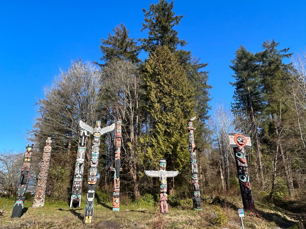 バンクーバー。グランビル・アイランドとスタンレーパーク。