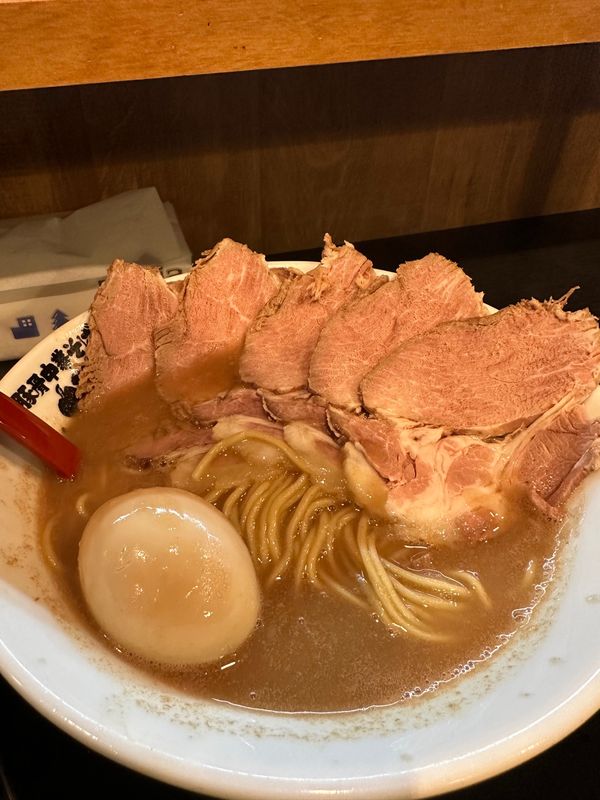 日本・和歌山県「和歌山県 出張」の写真：豚骨中華そば がんたれ
ここのラーメンと...