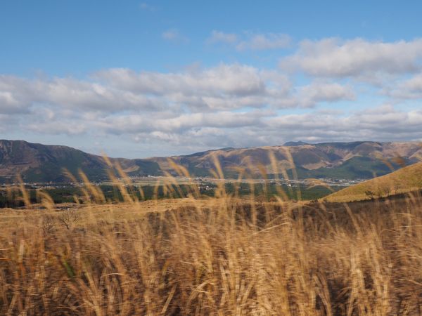 日本・佐賀県「九州旅行」の写真：阿蘇山
噴火口に行こうと思ったけど、風向...