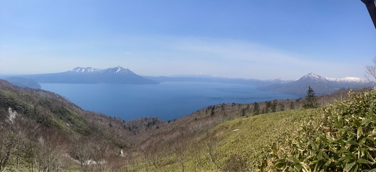 紋別岳（頂上までは1時間程度）
と下山後の豚丼