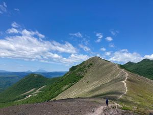 樽前山登山
7号目まで車で登ることができ、そこから外輪山の頂上までは所要1...