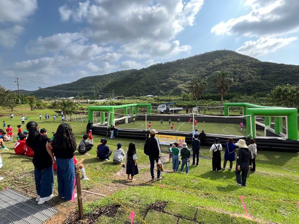 日本・鹿児島県「ストリートサッカー大会」の写真：奄美でストリートサッカー大会⚽️