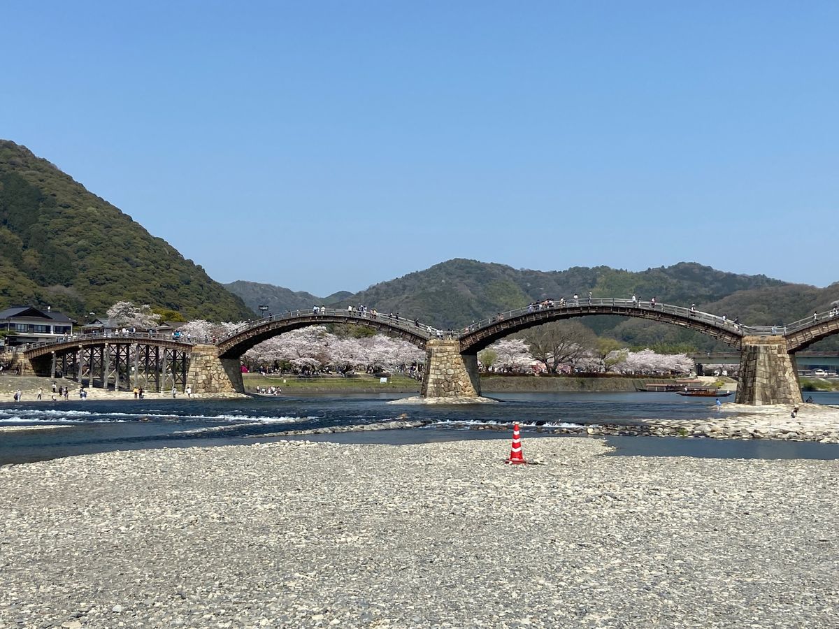 原爆ドーム→錦帯橋→瓦そば