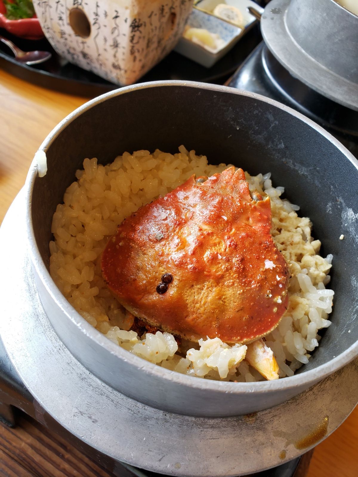 香箱がにはじめて食べました。
温泉と蟹🦀♨️