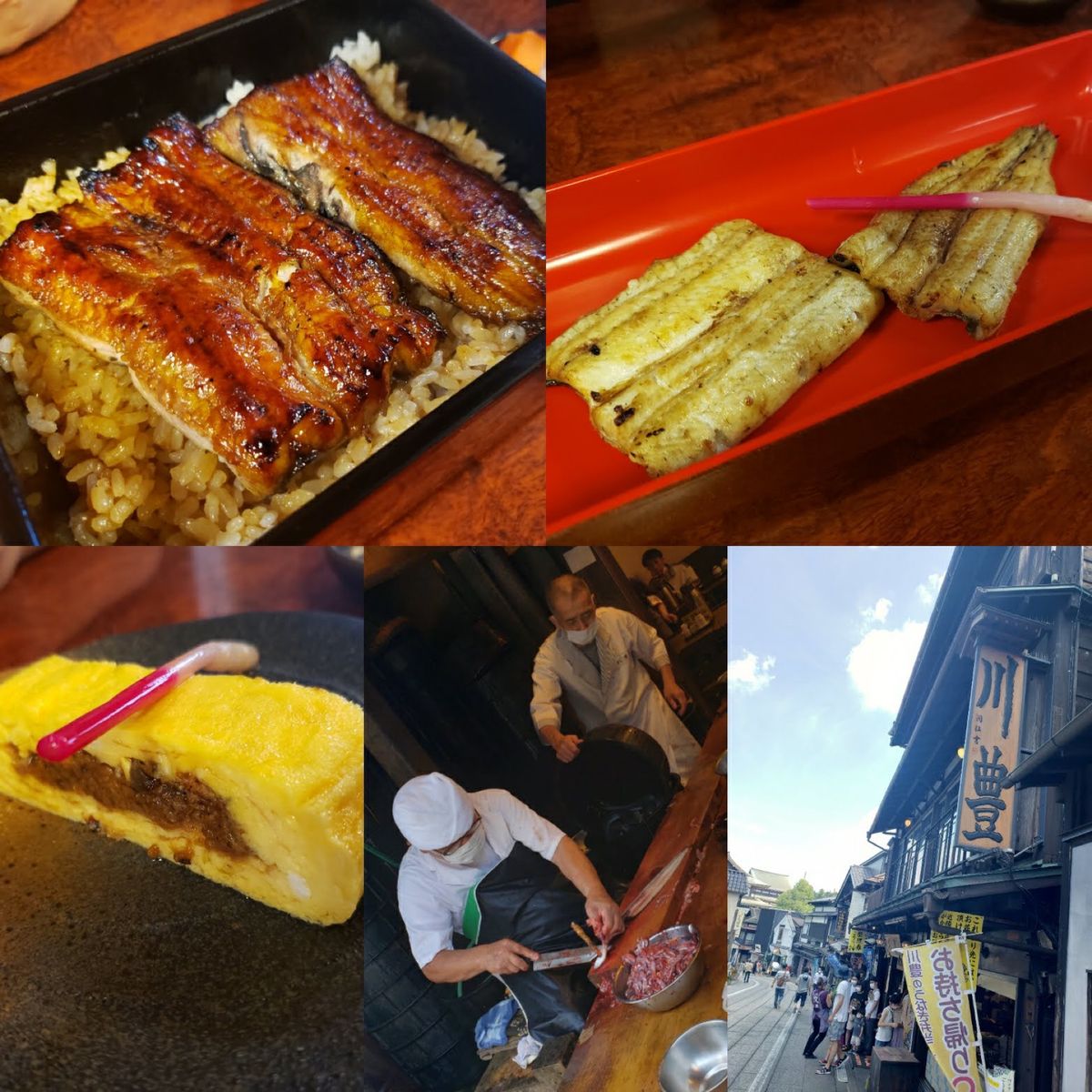 湿度90%の30度越えは、体力奪われた。
うなぎ。美味しかった。