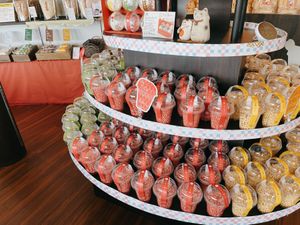 ライダーの聖地
ぽんかふぇ
ライダーがジュース等を買うとライダーポン菓子が...