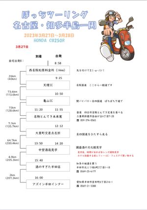 ツーリング2日間とも降水確率0％
準備も万端！安全運転で行ってきます