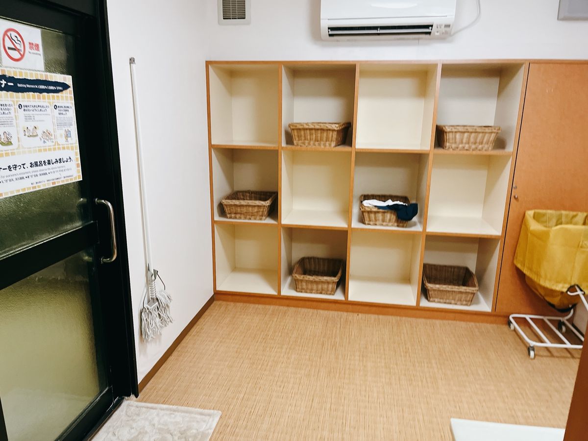 部屋からの夕焼け。大浴場付きのホテルです