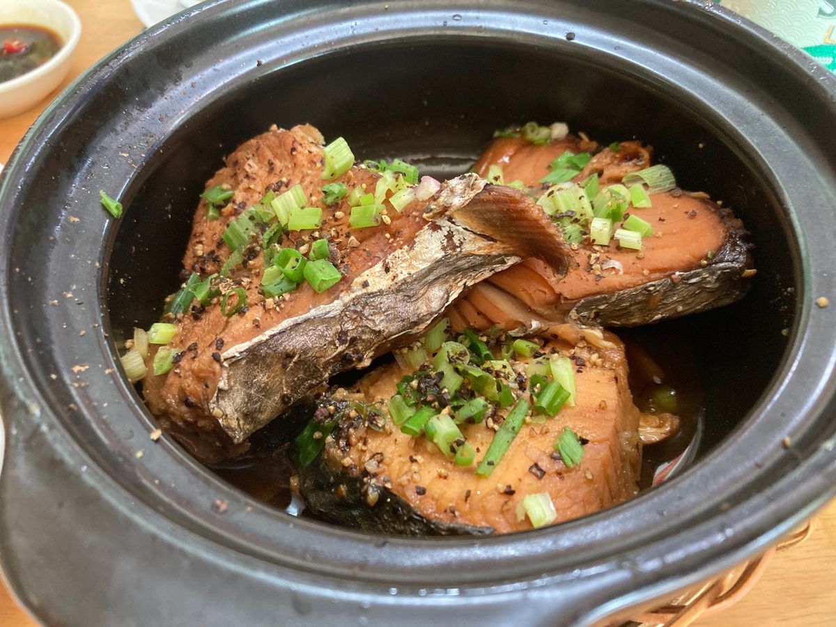 日の入り、コンダオ中心部のビーチ、cá thu khô(サワラの煮付け)、...