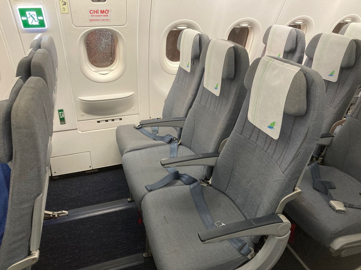 バンブーエアウェイズ試し乗り②
帰りのバンブーエアウェイズ。ホーチミンーハ...