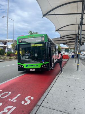 バスでゴールドコースト空港に行ってみた🚌
特に見どころナシ😗