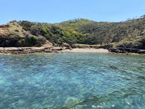 辰ノ島は海の色が素敵でした