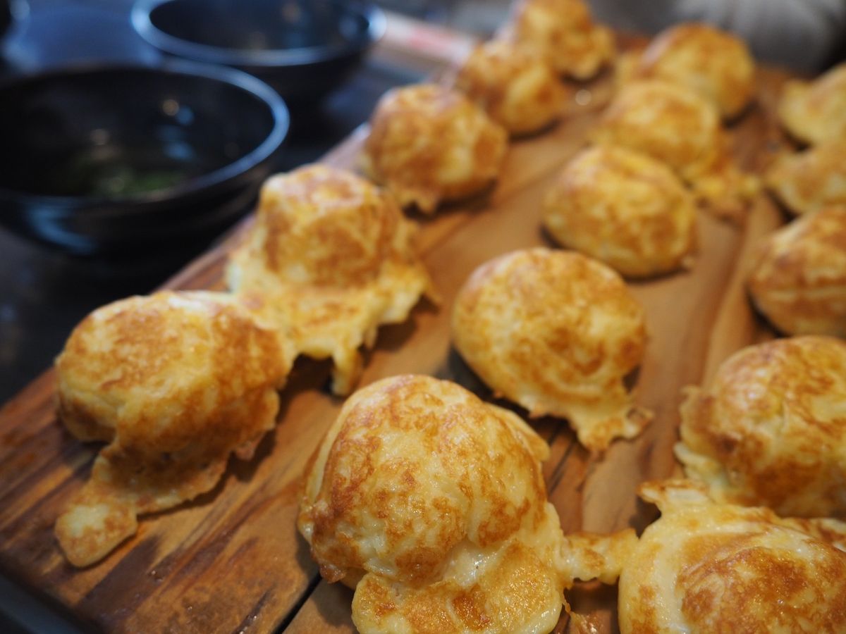 明石焼き
地元では玉子焼きというらしい😊