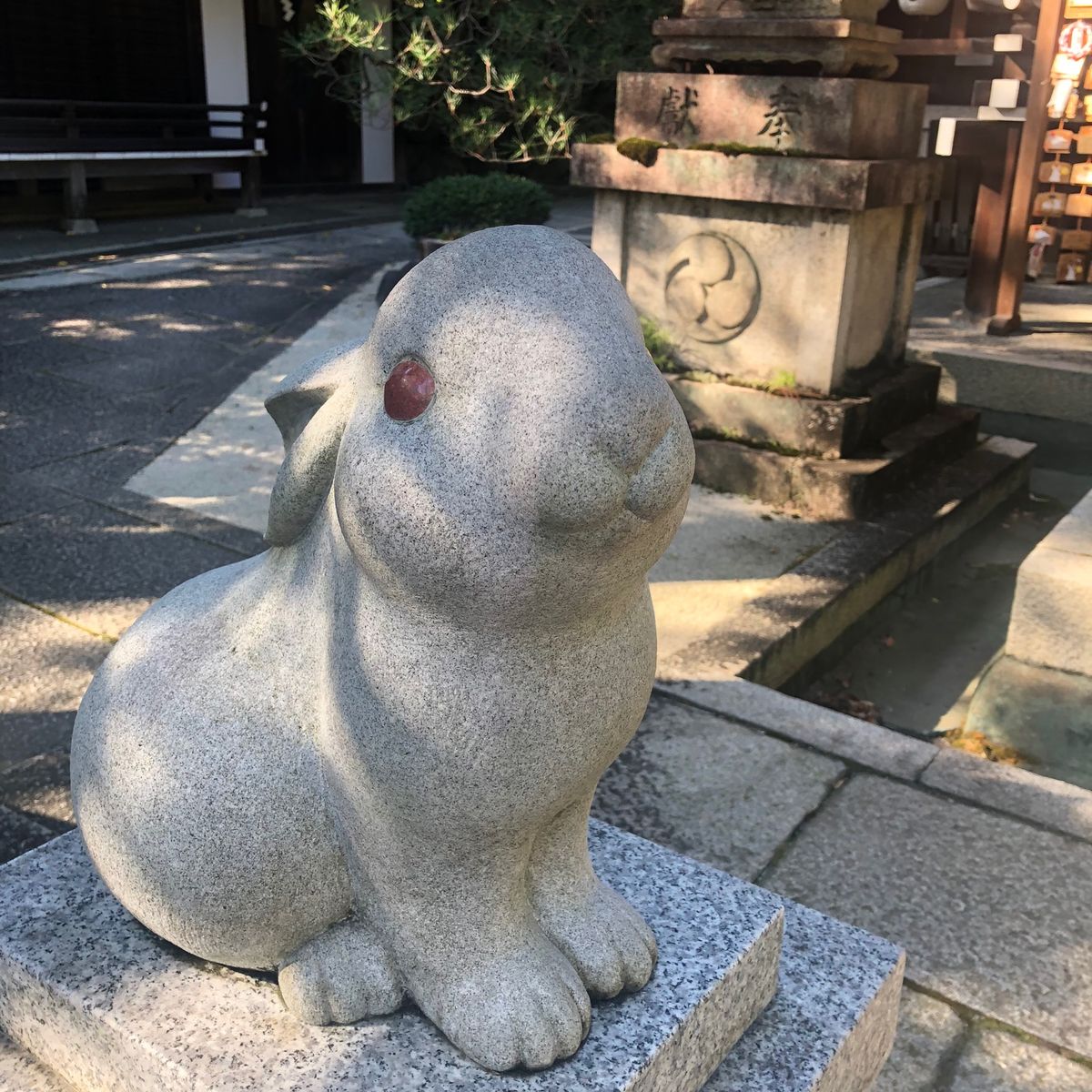 エヴァと刀剣展の他に岡山神社⛩に立ち寄りました