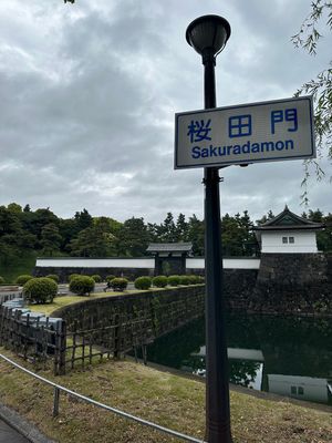 行って初めて知ったのが、
外桜田門と内桜田門があるんですね。
桜田門外の変...