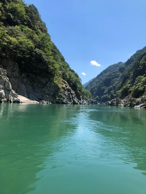 金刀比羅宮
豊稔池堰堤
大歩危峡観光遊覧船
かずら橋