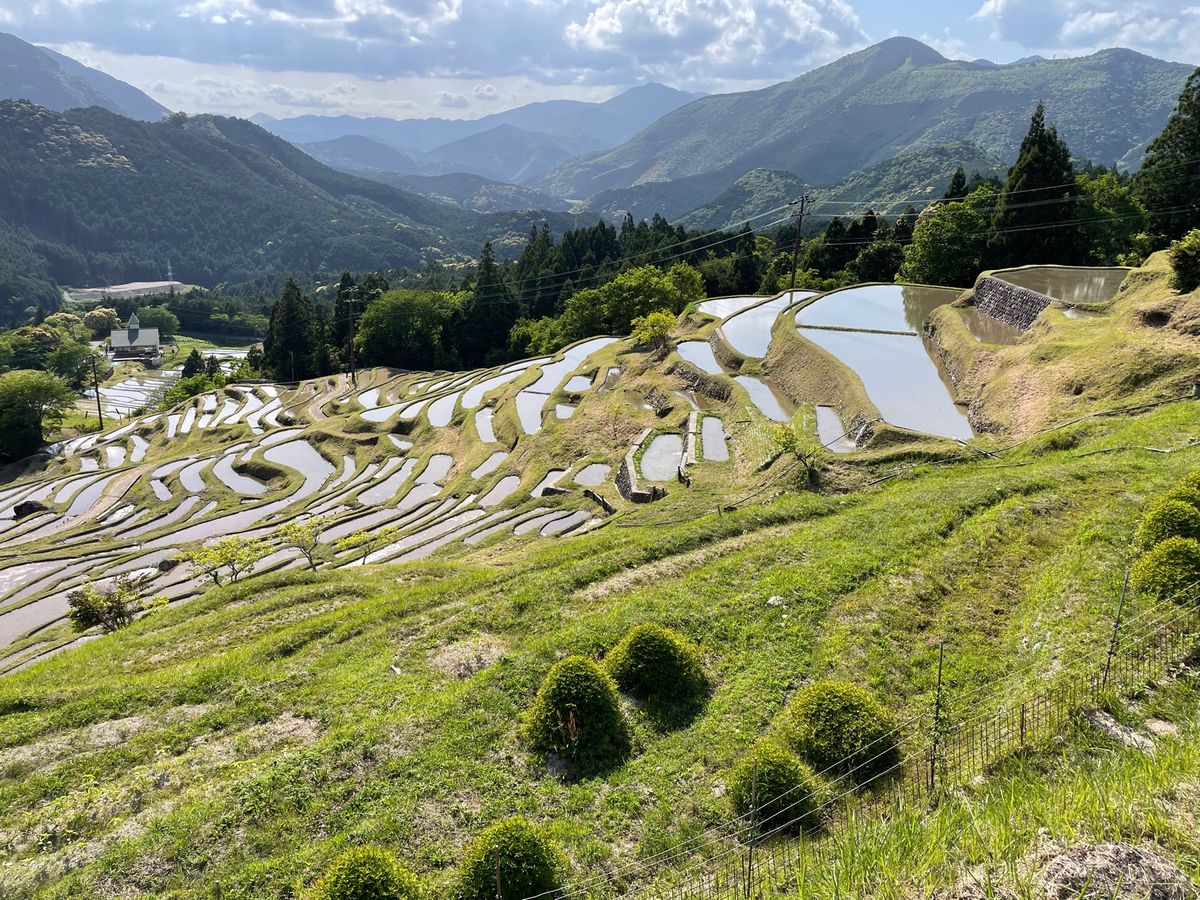 三重県熊野市の赤木城と丸山千枚田。
GWと思えないぐらい少ない人で落ち着い...
