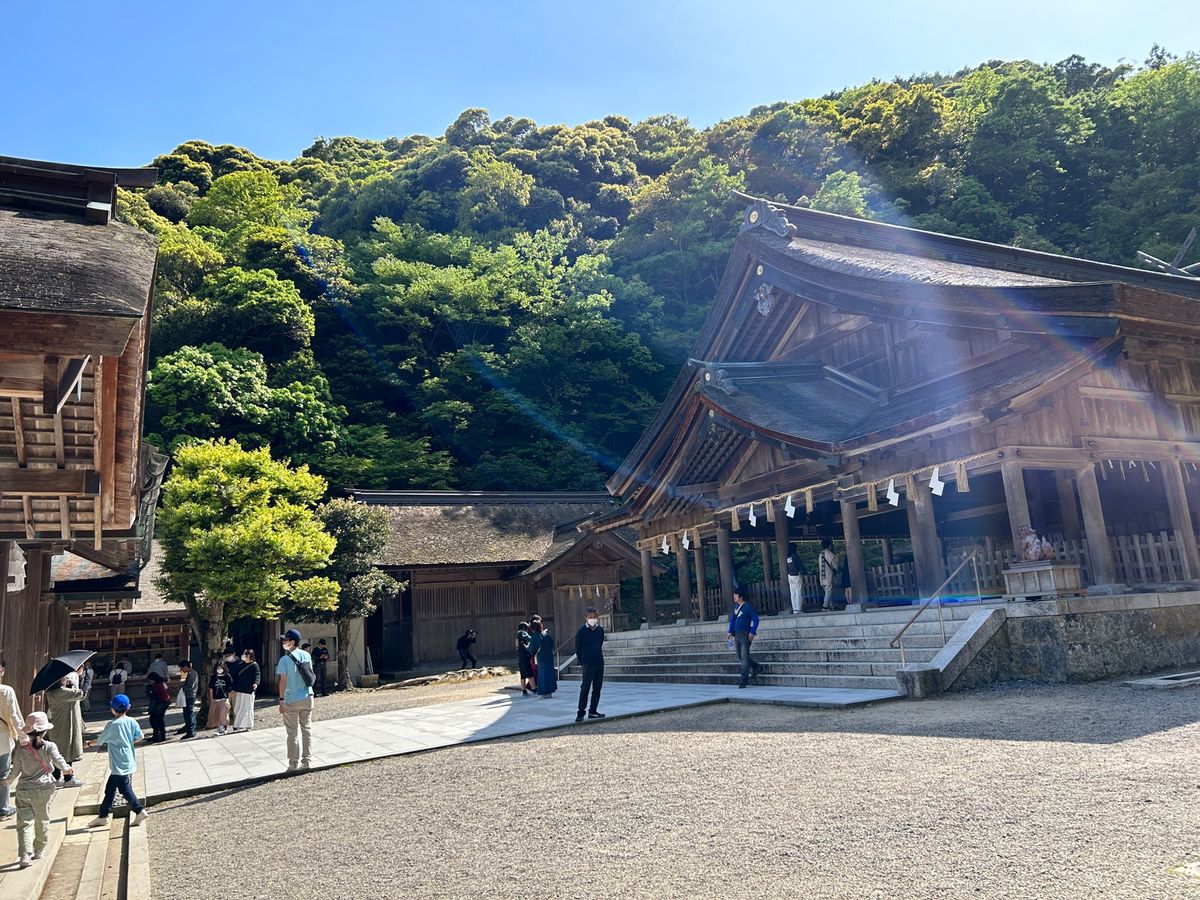 5/4の2日目
両参りで美保神社へ。
福種銭4年前くらいから休止してて残念...