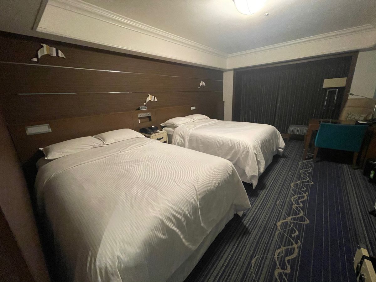 シェラトングランデ東京ベイ🏨
グレードあげてくれた。イルカ🐬この部屋よい。
