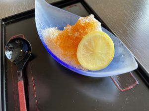 夜ごはん
うなぎの土鍋ごはんおいしかった
夏のおもてなし
カキ氷🍧