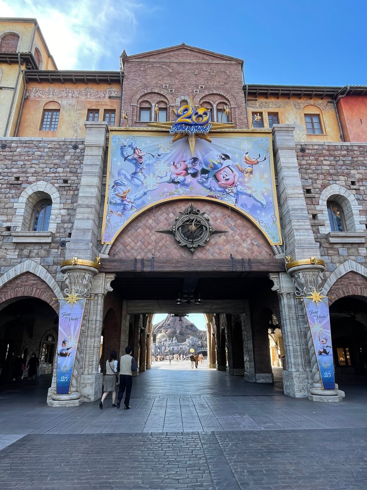 ２日目ディズニーシー　快晴☀️
