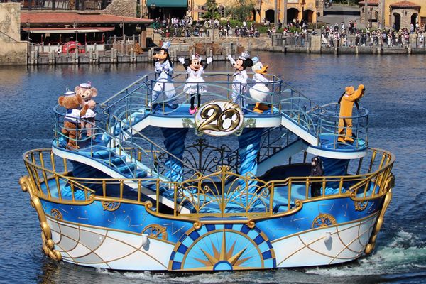 日本・千葉県「ディズニーランド&シー　バケパ　ミラコスタ」の写真：２日目ディズニーシー　快晴☀️
