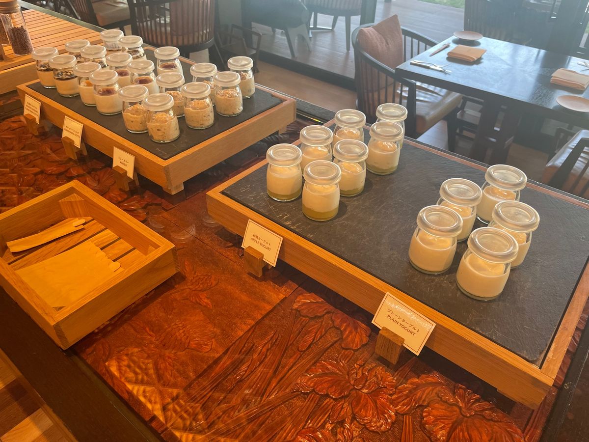 楽しみにしていた朝食🥞