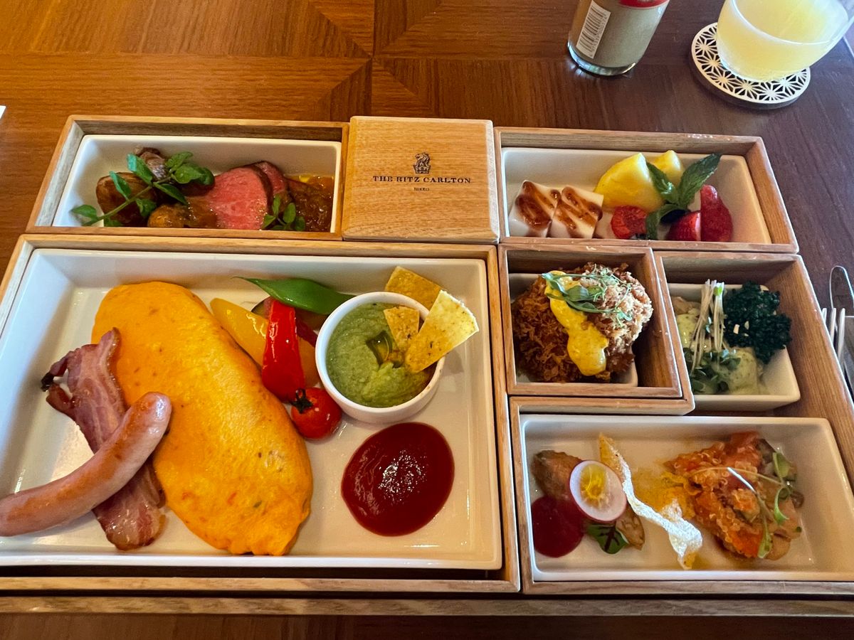 楽しみにしていた朝食🥞