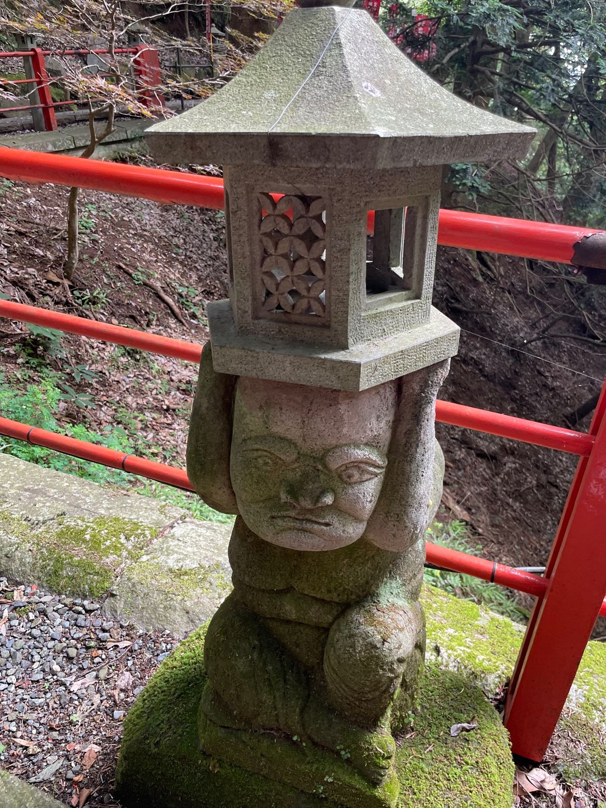途中下車するとある大山寺
年末来るとライトアップがきれいとのこと。
通りす...