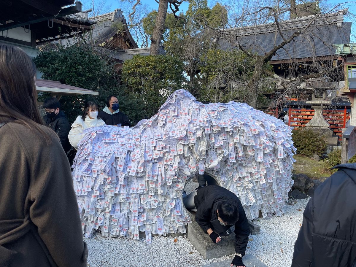 大好きなわらび餅　徳屋

縁切り神社⛩ 安井金比羅宮
混み混みしてたので、...