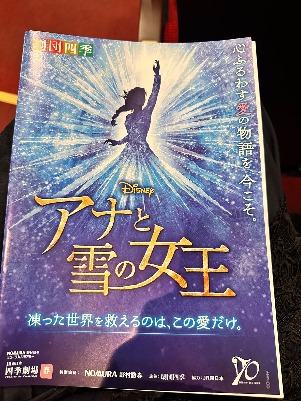 アナ雪　エルサの魔法とアナの身体能力すごかった。